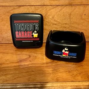 Rare Vintage Tokoro’s Garage cup holders set of 2